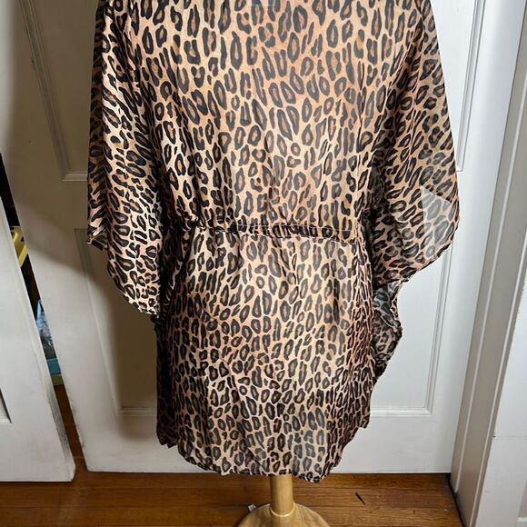 Swiminista x Christian Lacroix Leopard Swim Cover-up NWT - Picture 6 of 7